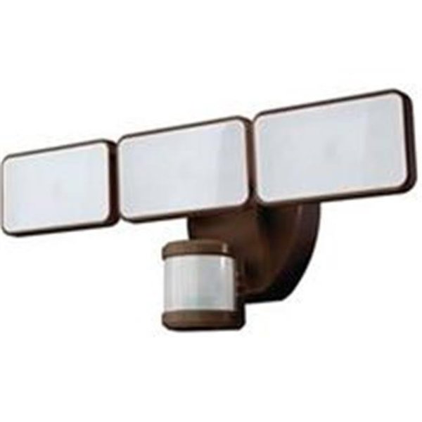 Heathco Heathco 7151236 Motion Activated Security Light; 240 deg Sensing; 2500 Lumens; LED Lamp; Bronze; 120VAC; 60 Hz 7151236